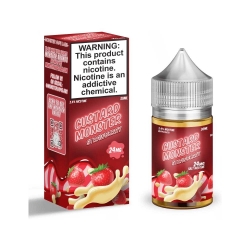 Jam Monster Custard Strawberry Salt Nic 30ml